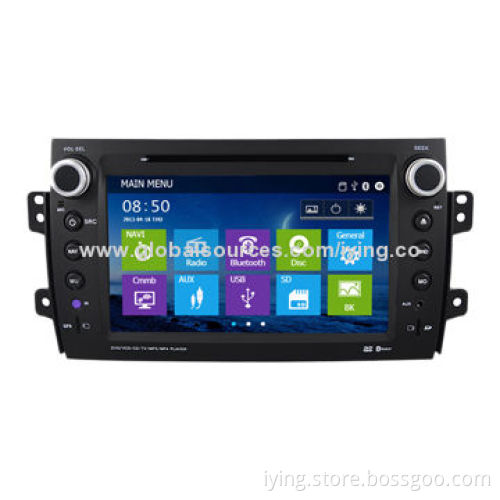 In-Dash Car DVD Player for Suzuki SX4 (2006-2011), With GPS Navigation System, Win8 UI